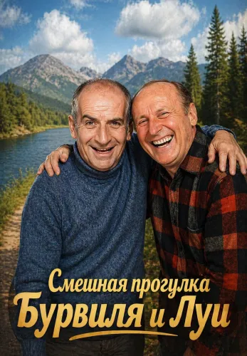 Фильм Смешная прогулка Бурвиля и Луи в Алмате