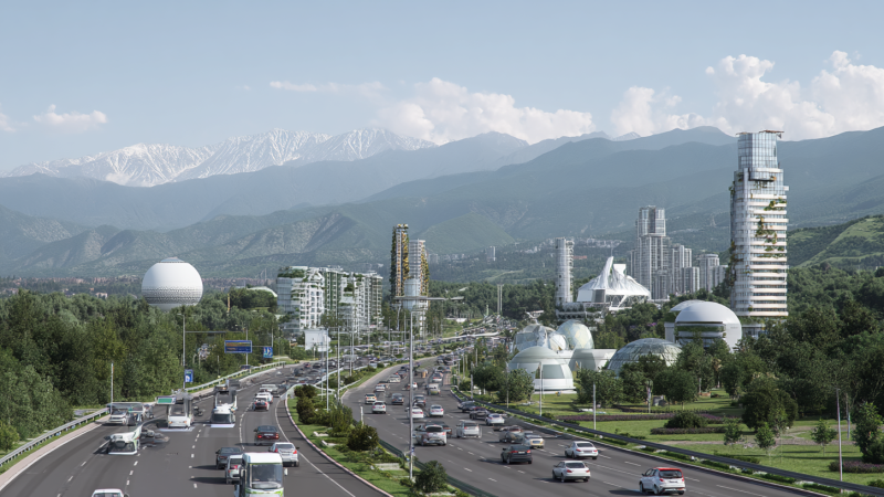 Перегруженность Алматы и три возможных сценария его развития