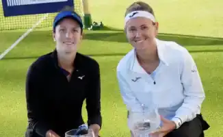 Теннисный дуэт Данилиной и Боузковой: как казахстанская звезда засияла на британском небосклоне