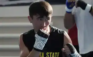 Казахстанский ураган: Махмуд Сабырхан сметает соперника на ринге Кубка мира