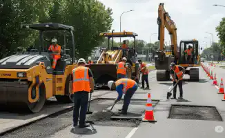 Ограничение движения на улице Желтоксан 1 июля из-за работ по проекту BRT