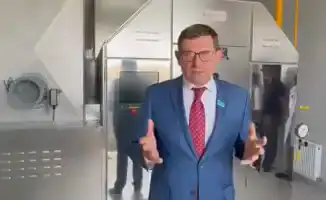 Первый в Казахстане крематорий за 1,5 миллиарда тенге: Депутат Сергей Пономарев демонстрирует уникальный объект в Алматы