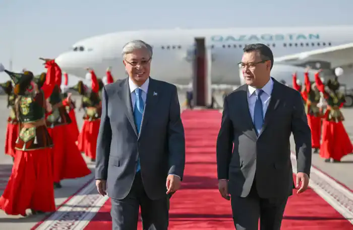 Касым-Жомарт Токаев и Садыр Жапаров