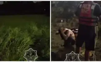 Спасатели Алматы выручили мужчину, едва не утонувшего в болоте на озере