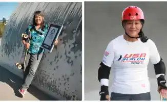 64-летняя Джуди Ояма вдохновляет новое поколение, став самой взрослой женщиной-скейтбордисткой в мире и устанавливая рекорд Гиннесса
