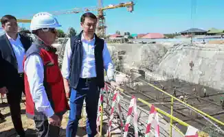 Аким Алматы Дархан Сатыбалды ознакомился с ходом строительства метрополитена 1 сентября