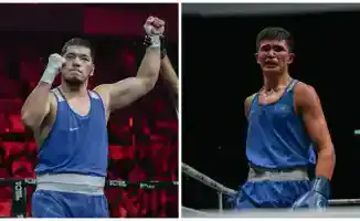 Сборная Казахстана по боксу уверенно пробилась в 1/8 финала чемпионата мира, благодаря победе Оралбая и Сабырхана в четвертьфинале