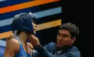 Казахстанская боксерша Карина Ибрагимова вдохновляет молодежь, пробившись в четвертьфинал чемпионата мира по боксу в Ливерпуле