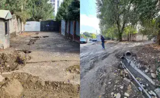 Алматы: Улица Аманжол превратилась в водную ловушку после ливня