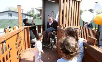 В Алматы открыта новая инклюзивная детская площадка для поддержки семей