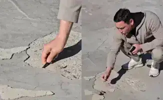 Подрядчик набережной Большой Алматинки ответил на критику активиста, проверившего качество ремонта с помощью видео.