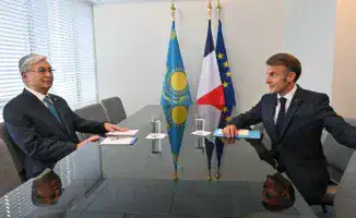 Токаев и Макрон обсудили сотрудничество на Генассамблее ООН в Нью-Йорке