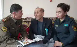 Ветеран ВОВ Абдрахман Ишмухамедов: 101 год жизни и памяти