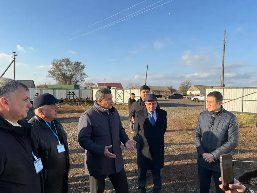 В селе Еңбек Есильского района открылась новая начальная школа на 50 мест (5)