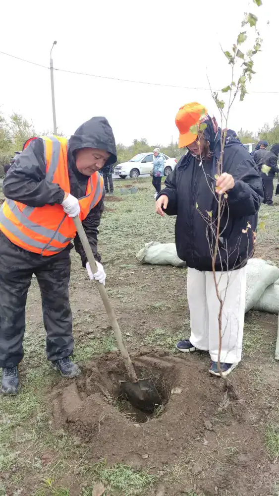 Экологическая акция прошла в Экибастузе (7)