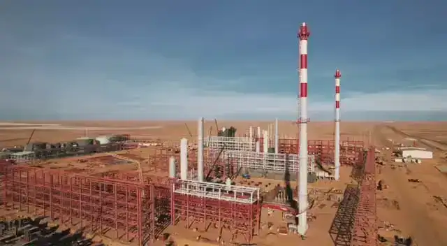 На Кашагане продолжается строительство газоперерабатывающего завода (3)