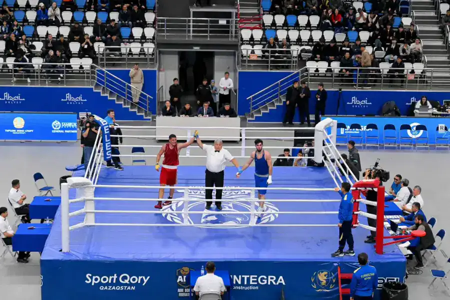 В Семее проходят финальные поединки чемпионата Казахстана по боксу (5)