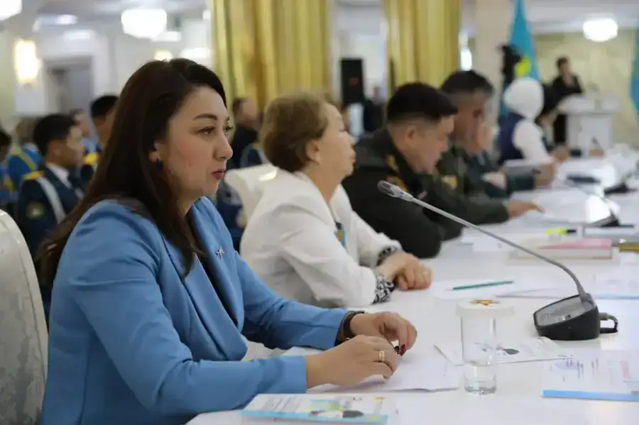 К 100-летию А. Молдагуловой: в Национальном университете обороны состоялась международная конференция (5)