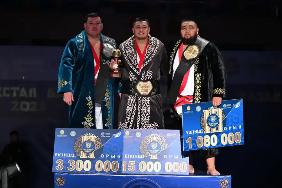 Армейский балуан Марат Байкамуров стал чемпионом «Қазақстан Барысы – 2025» (7)