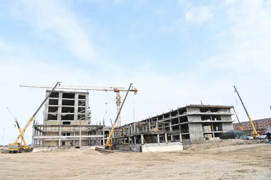 В Кызылорде строится современный медицинский центр (10)