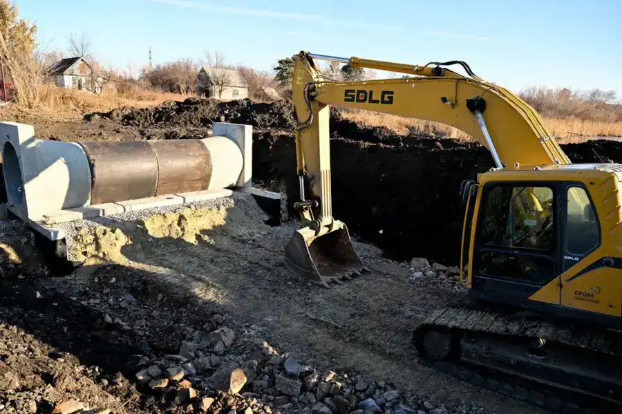 В Петропавловске завершаются все этапы строительства обводного канала (3)