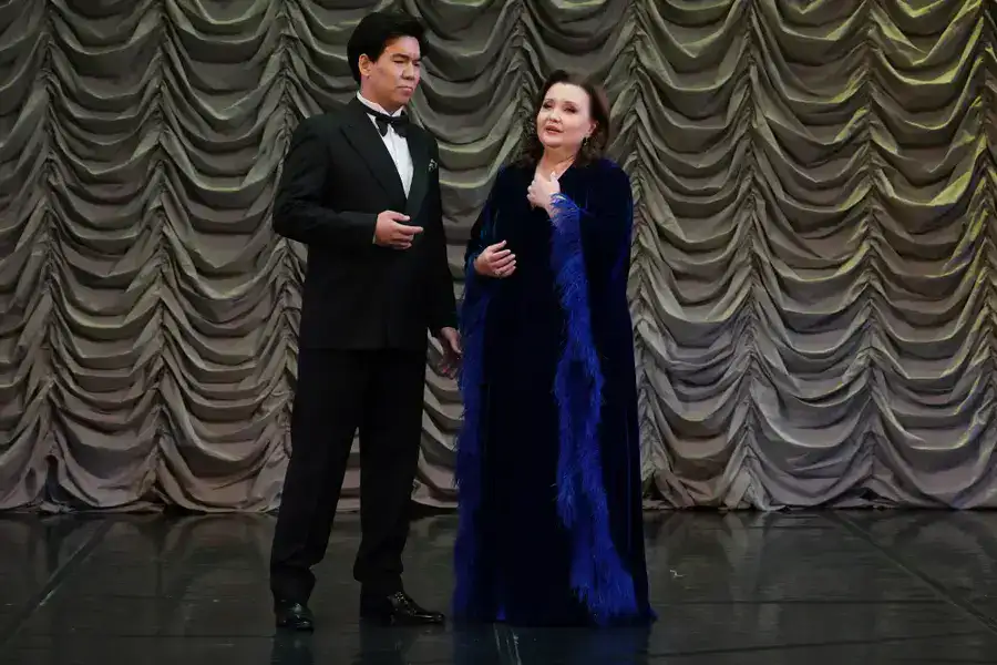 Молодые звёзды оперы представили концерт в КазНТОБ имени Абая (3)