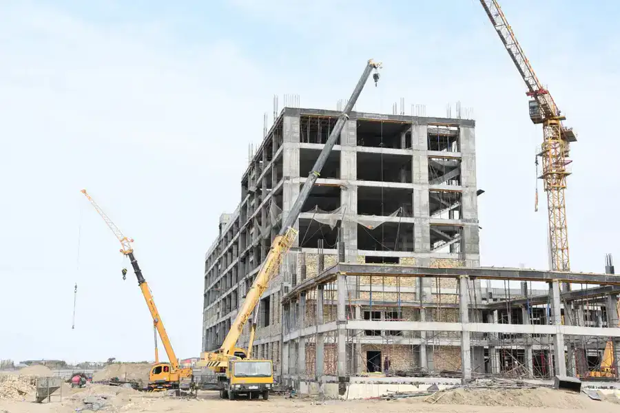 В Кызылорде строится современный медицинский центр (9)