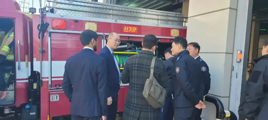 Делегация МЧС Казахстана ознакомилась с системой экстренного реагирования Республики Корея (5)