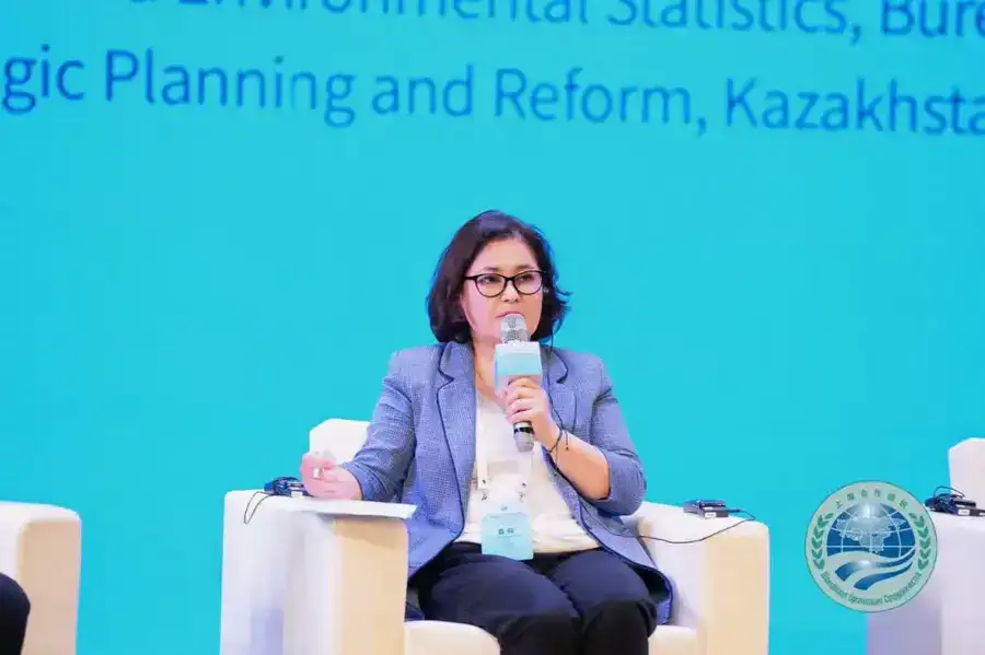 Бюро национальной статистики АСПиР РК представило опыт Казахстана на семинаре ШОС по вопросам зеленой промышленности (2)