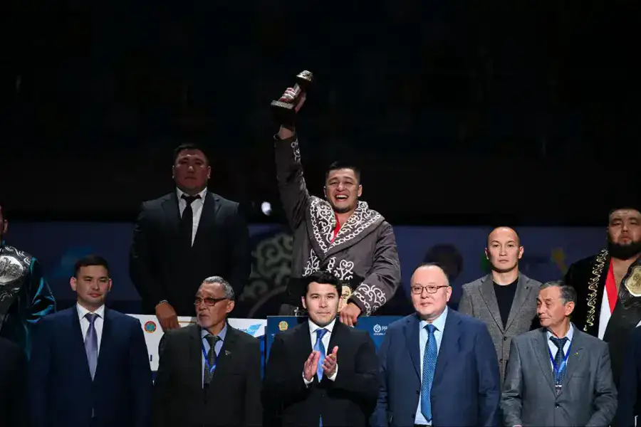 Армейский балуан Марат Байкамуров стал чемпионом «Қазақстан Барысы – 2025» (2)