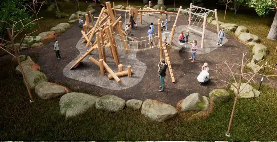 Акимат Алматы представил обновлённый дизайн Рощи Баума (2)