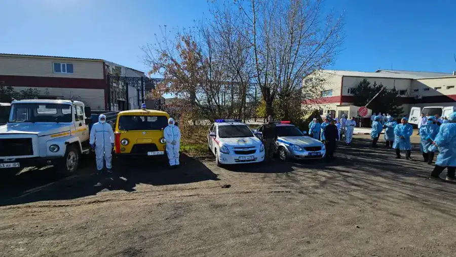 В Акмолинской области проведены симуляционные учения в сфере ветеринарной безопасности (5)