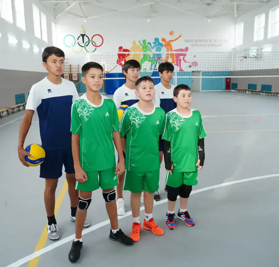 В ЧЕСТЬ ДНЯ РЕСПУБЛИКИ В ТУРКЕСТАНСКОЙ ОБЛАСТИ ОТКРЫЛАСЬ ЕЩЁ ОДНА ШКОЛА (7)