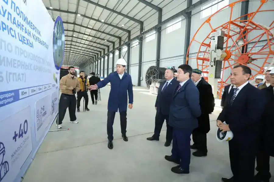 Мангистауская область усиливает промышленный потенциал: открыты новые цеха по производству труб (3)