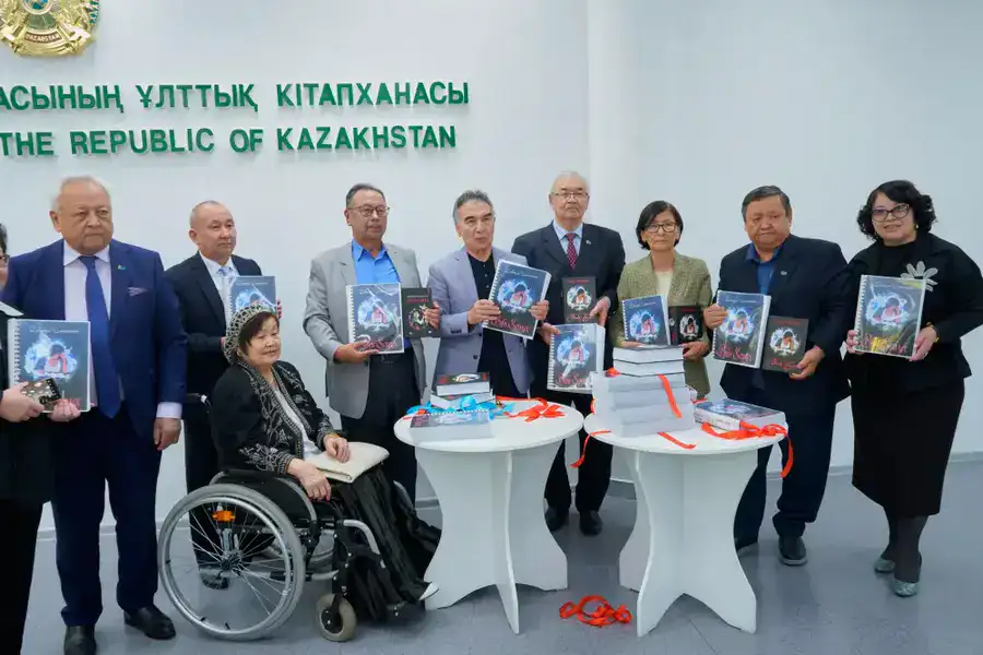 В Национальной библиотеке РК состоялась презентация книги «Биби-Сана» (2)