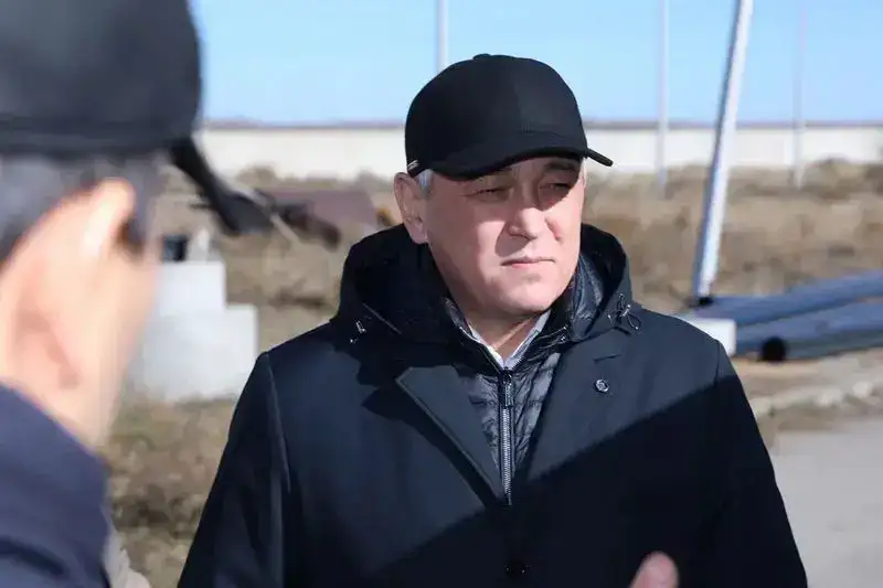 В селе Доскей Бухар-Жырауского района завершают реконструкцию канализационных сетей (3)