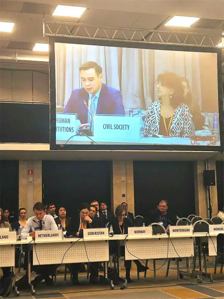 Омбудсмен на заседании ОБСЕ в Варшаве представил меры Казахстана по борьбе с рабством и защите беженцев (3)