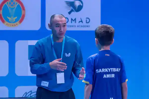 Ербол Мырзабосынов принял участие в открытии Кубка Президента Республики Казахстан по настольному теннису (4)