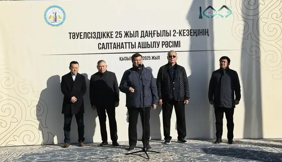 В Кызылорде завершен и сдан в эксплуатацию второй этап проспекта 25 лет Независимости (5)