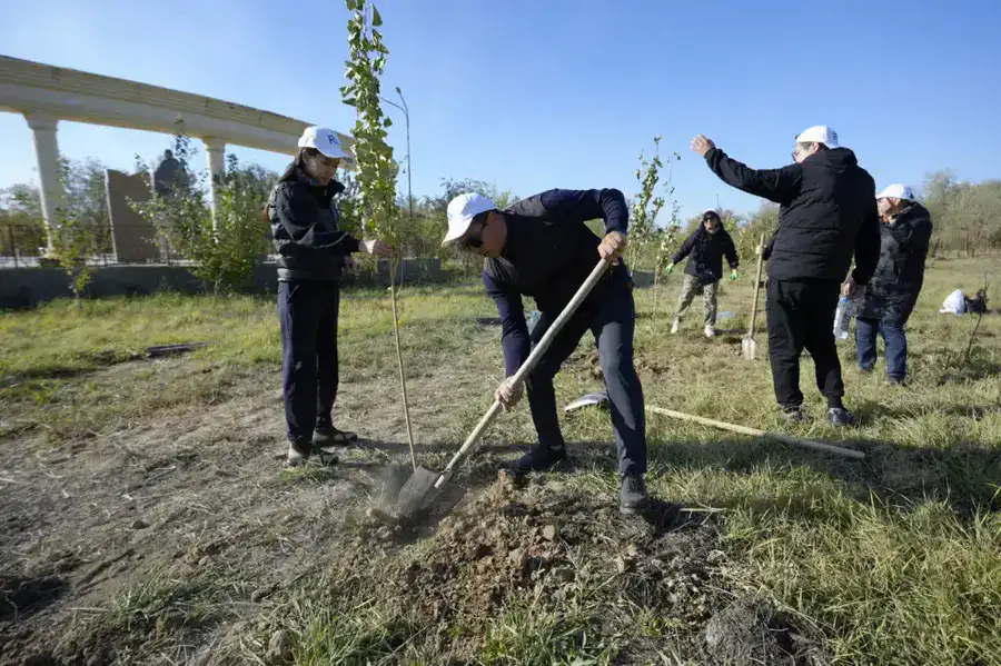 В области Ұлытау прошли экологические мероприятия в рамках акции «Таза Қазақстан» (4)