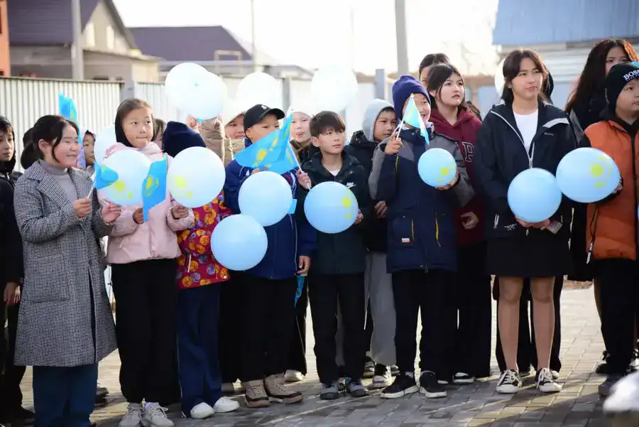 В селе К. Нокина в пригороде Актобе открылся новый спортивный комплекс (8)