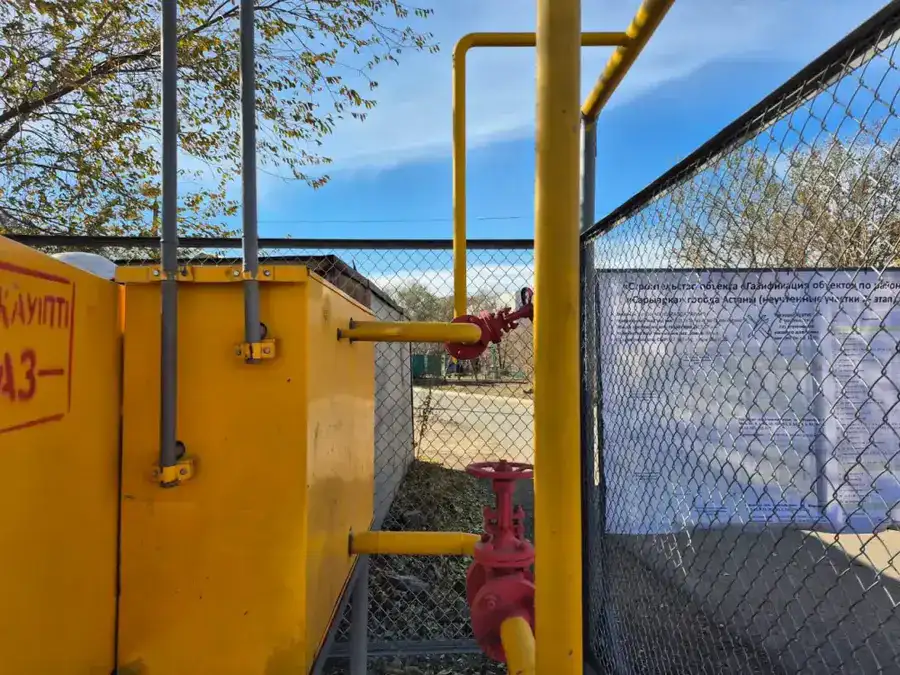 Торжественный запуск газа провели в столичном районе Сарыарка (5)