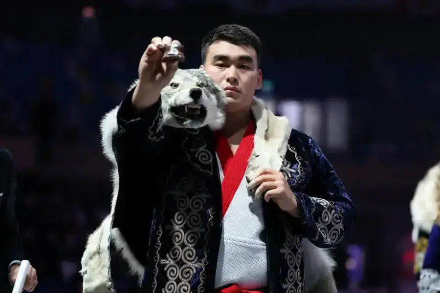 Астанада «Қазақстан барысы – 2025» XIV республикалық турнирінің ашылу салтанаты өтті (6)