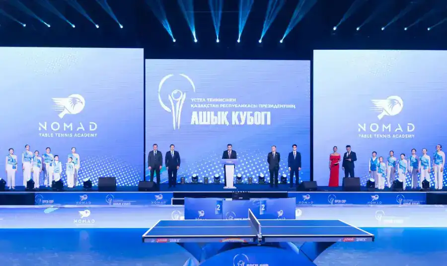 Премьер-министр Олжас Бектенов открыл международный турнир на Кубок Президента РК по настольному теннису (8)