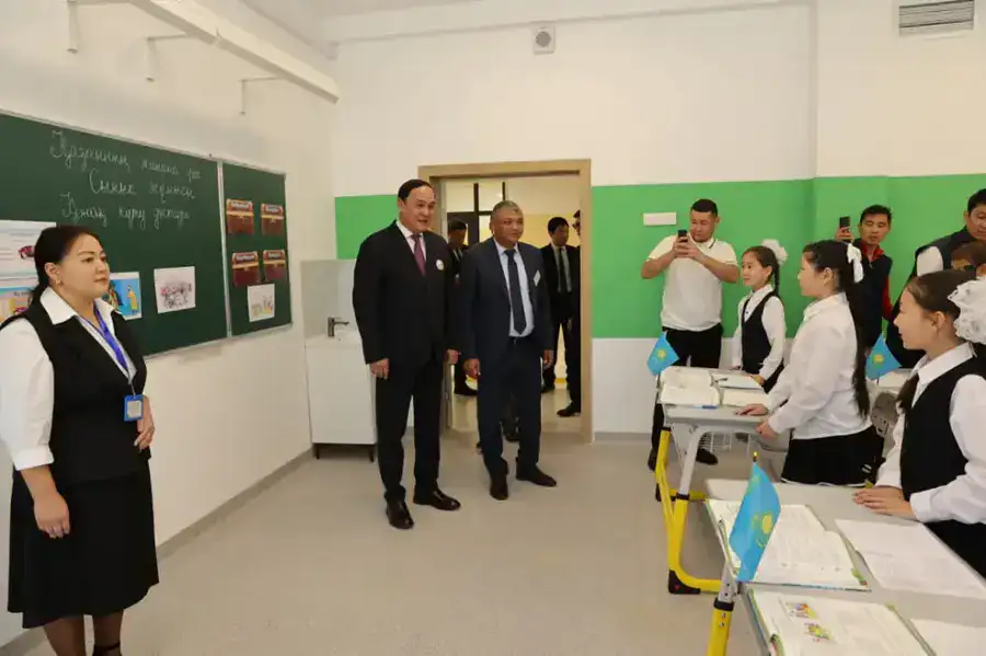 В Кордайском районе открылись две новые школы в рамках нацпроекта «Школы будущего» (5)