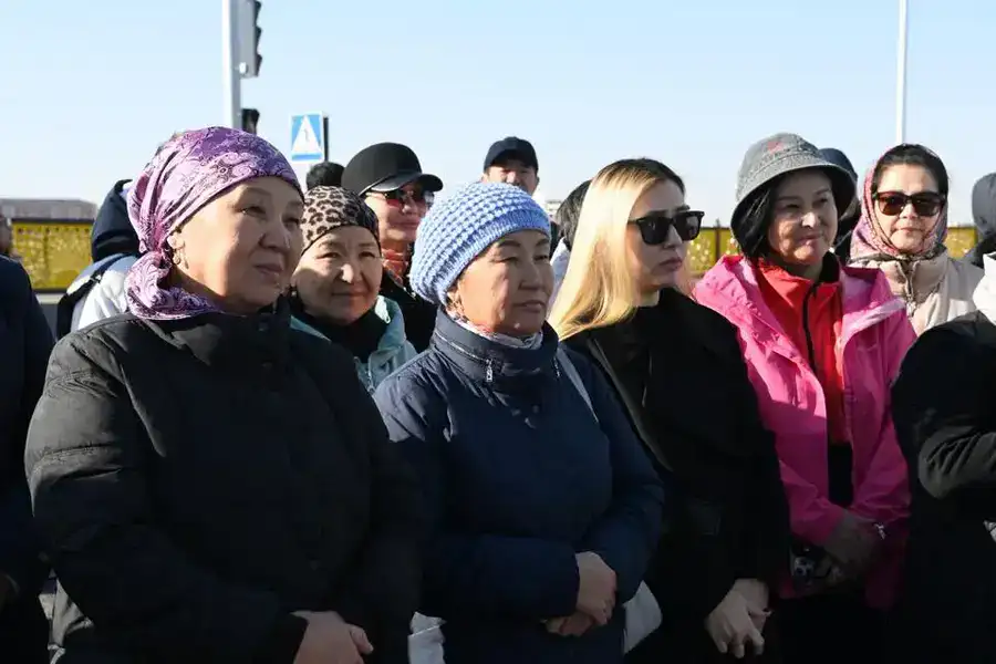 В Кызылорде завершен и сдан в эксплуатацию второй этап проспекта 25 лет Независимости (9)