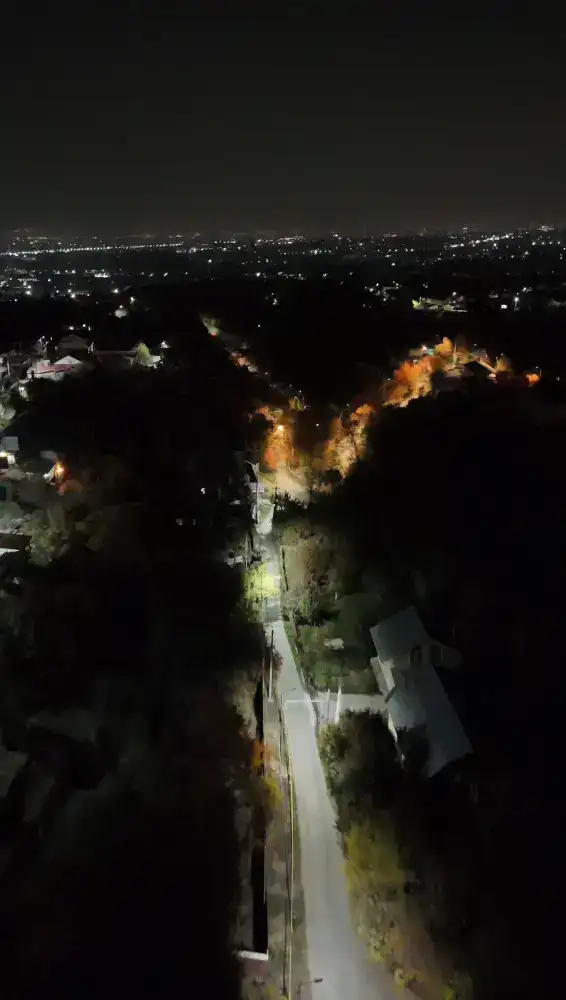 В Наурызбайском районе модернизируют освещение на 51 улице (7)