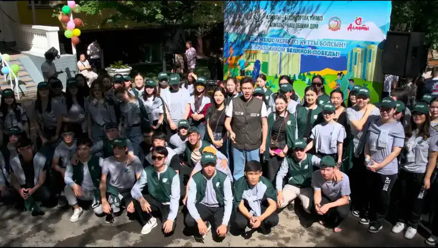 Алматинский штаб молодежных трудовых отрядов «Жасыл ел» признан лучшим в Казахстане (2)