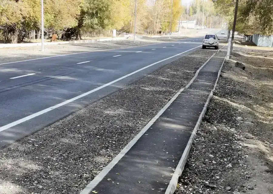 В области Жетісу завершен ремонт автодороги Сарыозек – Коктал (5)