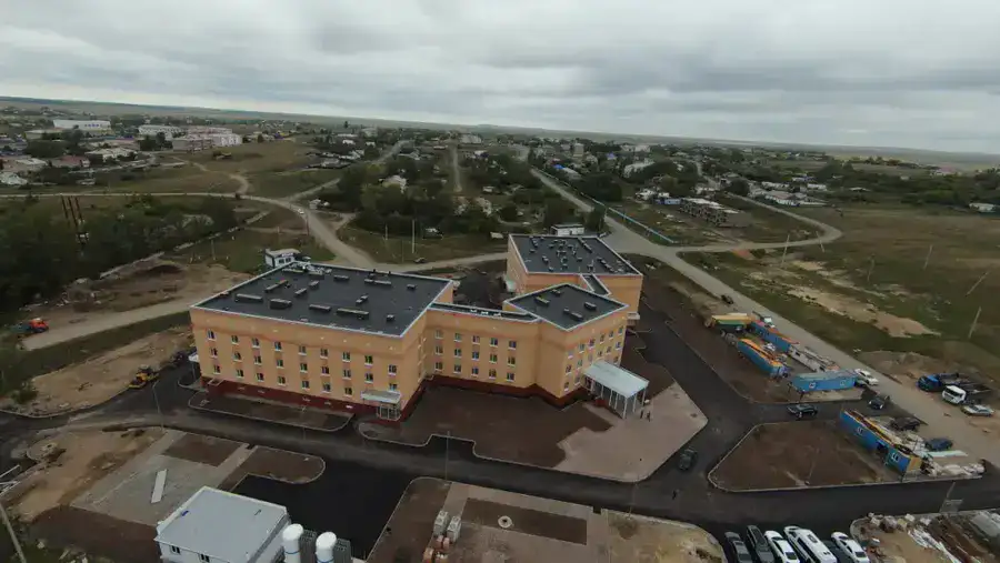 В городе Степняке района Биржан сал и в селе Партизанка Буландынского района открылись новые медицинские объекты (3)